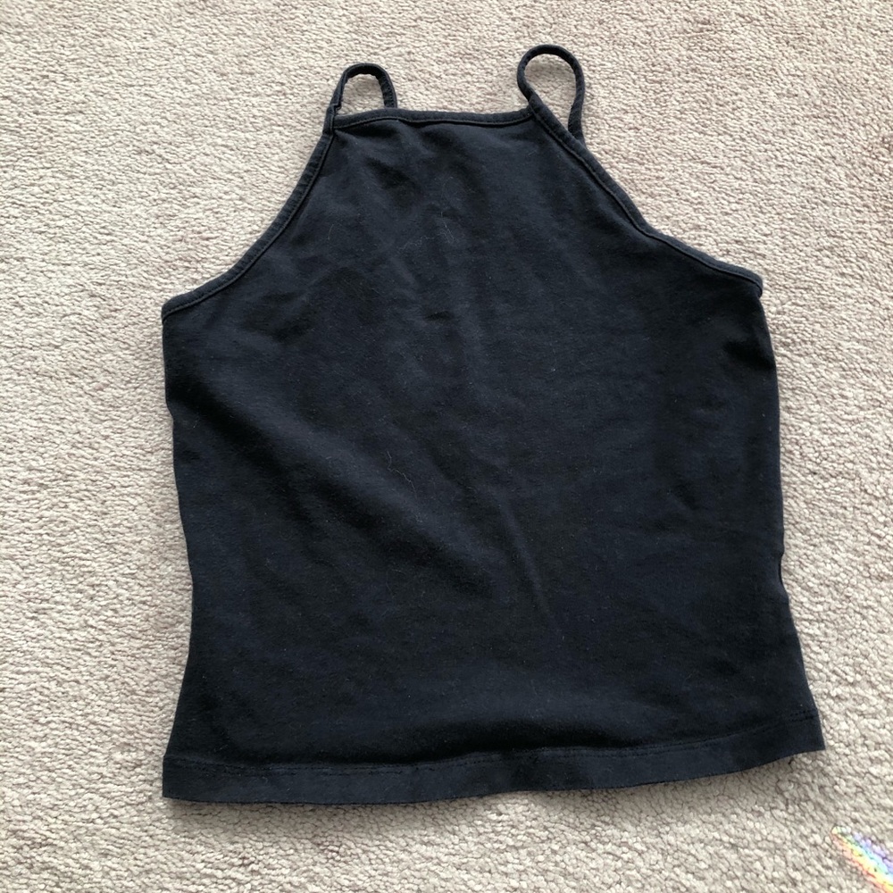 Garage Blue Crop Top